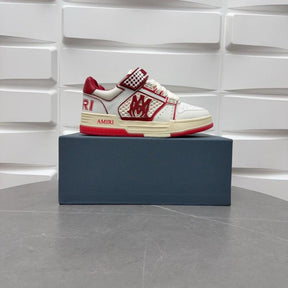 Tênis Amiri MA Skyline Logo White/Red