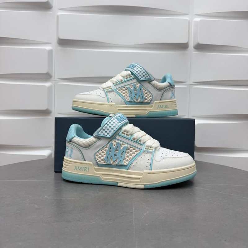 Tênis Amiri MA Skyline Logo White/Blue