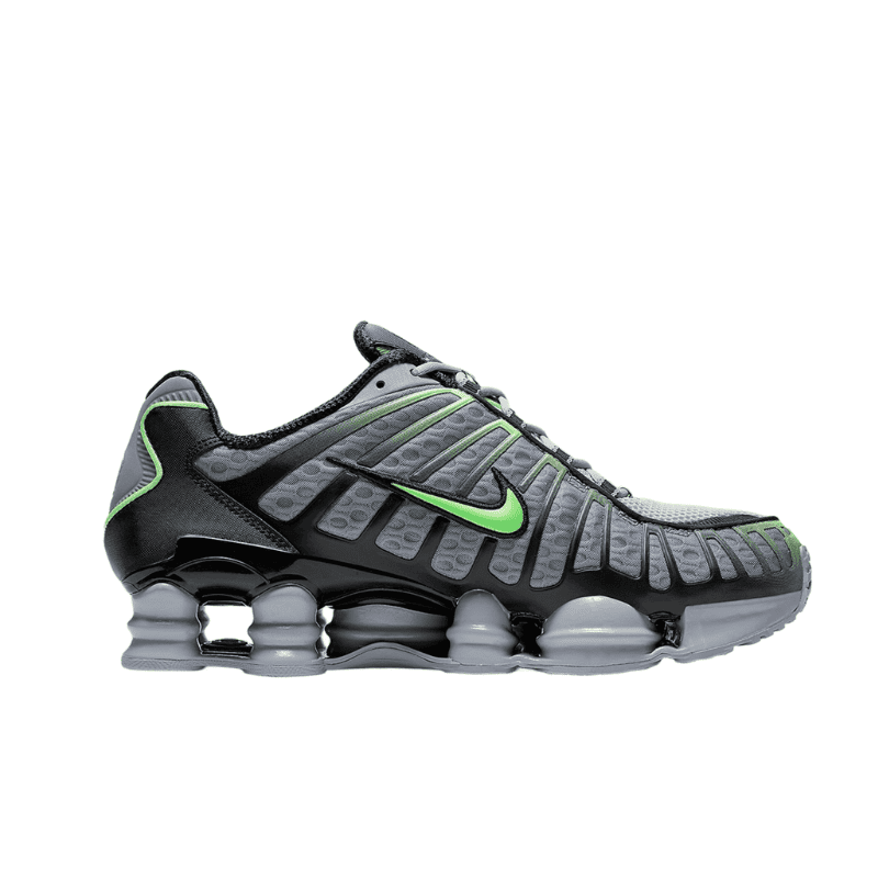Tênis Nike Shox TL Wolf Grey Lime