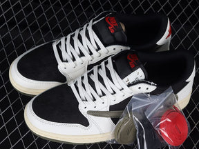 Tênis Air Jordan 1 Low x Travis Scott Olive