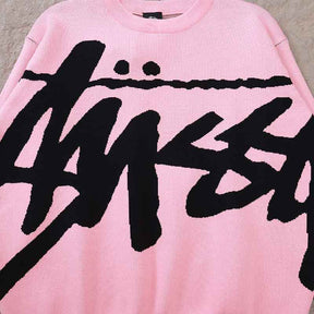 Suéter Stussy Stock Pink