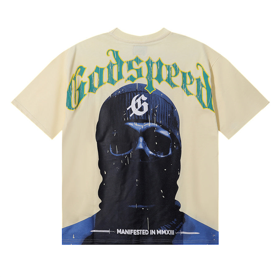 Camiseta Godspeed Balaclava Cream