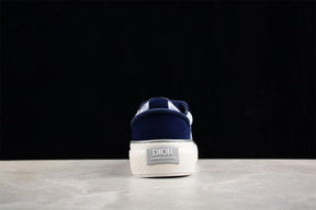 Tênis Dior B33 White Sliver Blue