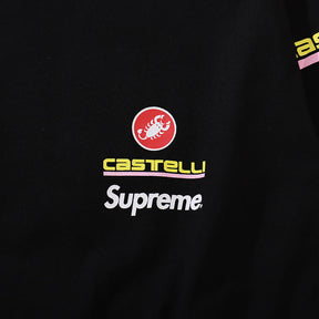 Camisa Supreme Castelli Racing x Bob Esponja Preta