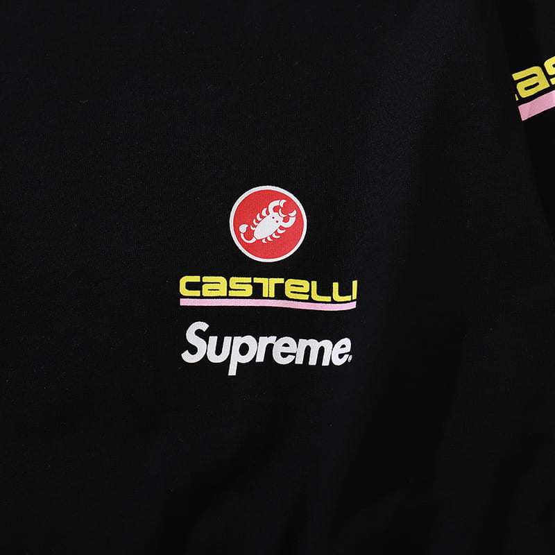 Camisa Supreme Castelli Racing x Bob Esponja Preta