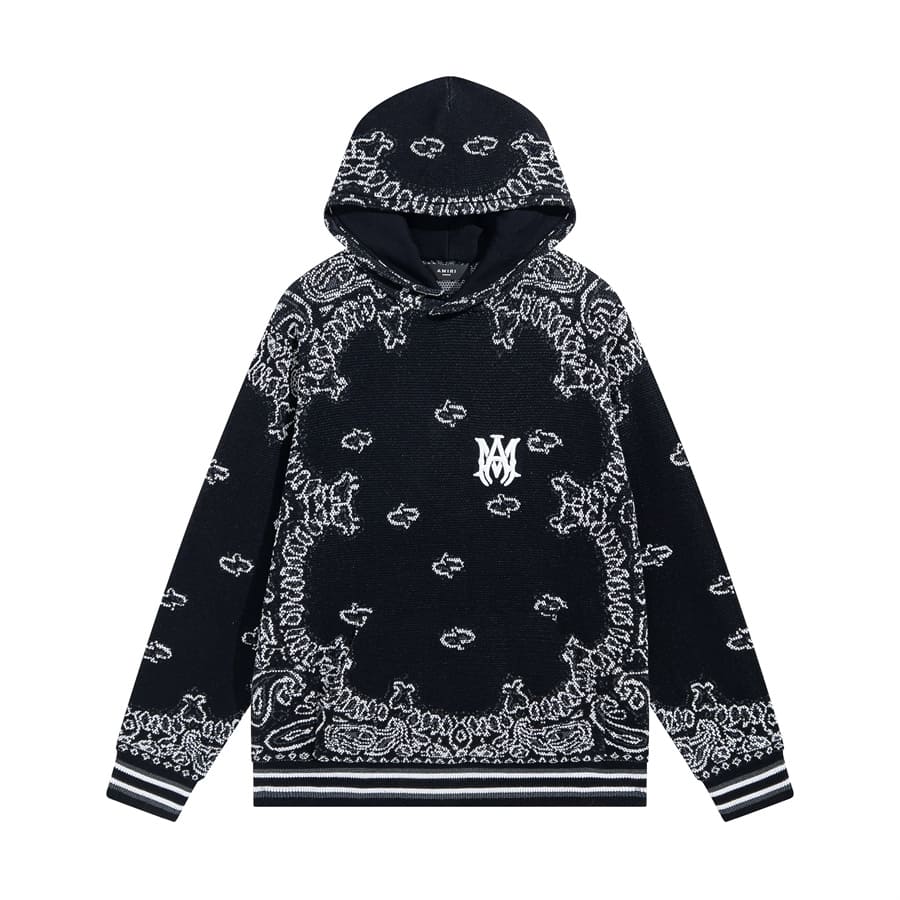 Moletom Amiri Bandana B-Ball 'BlackGrey'