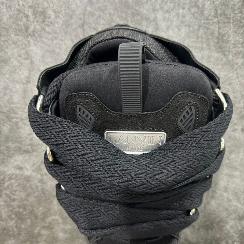 Tênis Lanvin Curb Triple Black
