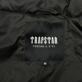 Jaqueta Trapstar Shooters Hooded Puffer Black/Reflective