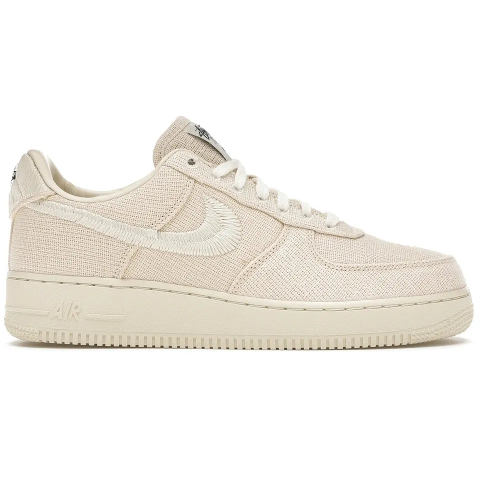 Tênis Nike x Stussy Air Force 1 Low Fossil Stone