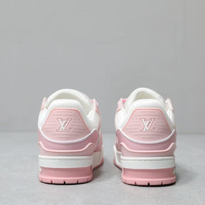 Tênis Louis Vuitton LV Trainer Rose Pink