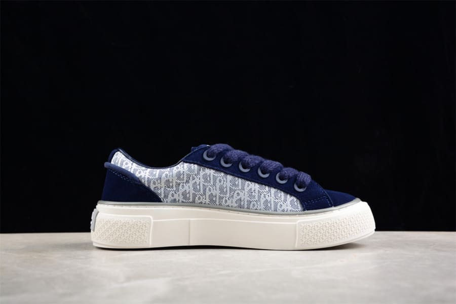 Tênis Dior B33 White Sliver Blue