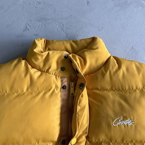 Jaqueta Corteiz Bolo Puffer Yellow
