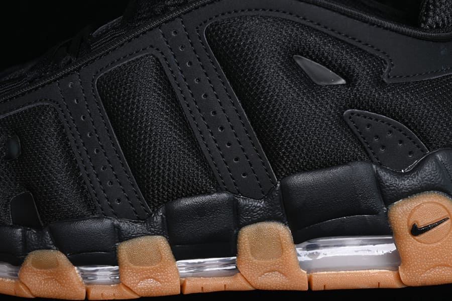 Tênis Nike Air More Uptempo Low Black Gum