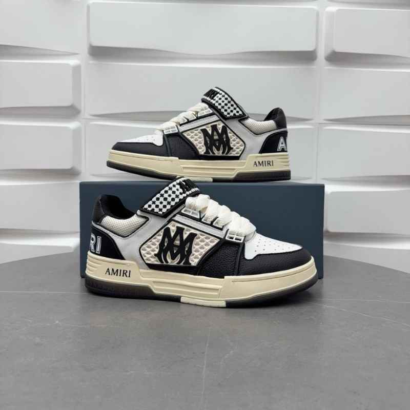 Tênis Amiri MA Skyline Logo White/Black