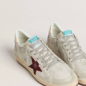 Tênis Golden Goose Ball Star 'Sneakers' White Star Red