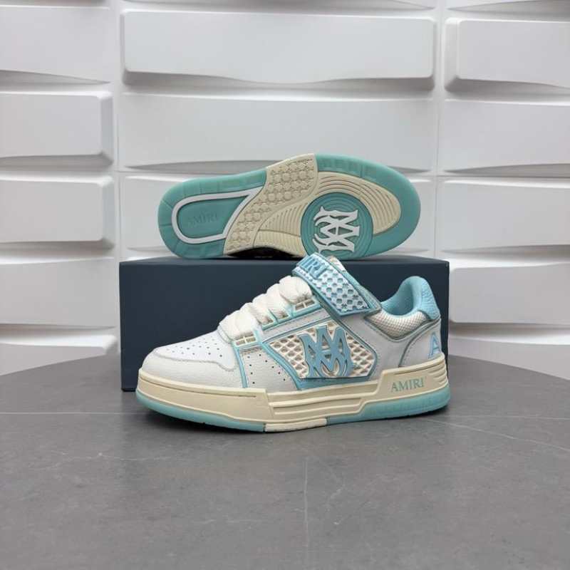 Tênis Amiri MA Skyline Logo White/Blue