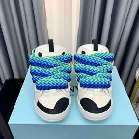 Tênis Lanvin Curb White Blue