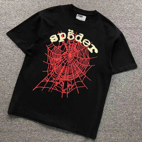 Camiseta Sp5der Legacy Logo Heavyweight Black