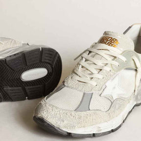 Tênis Golden Goose Dad-Star White Gray