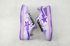 Tênis A Bathing Ape Bape SK8 Sta Purple