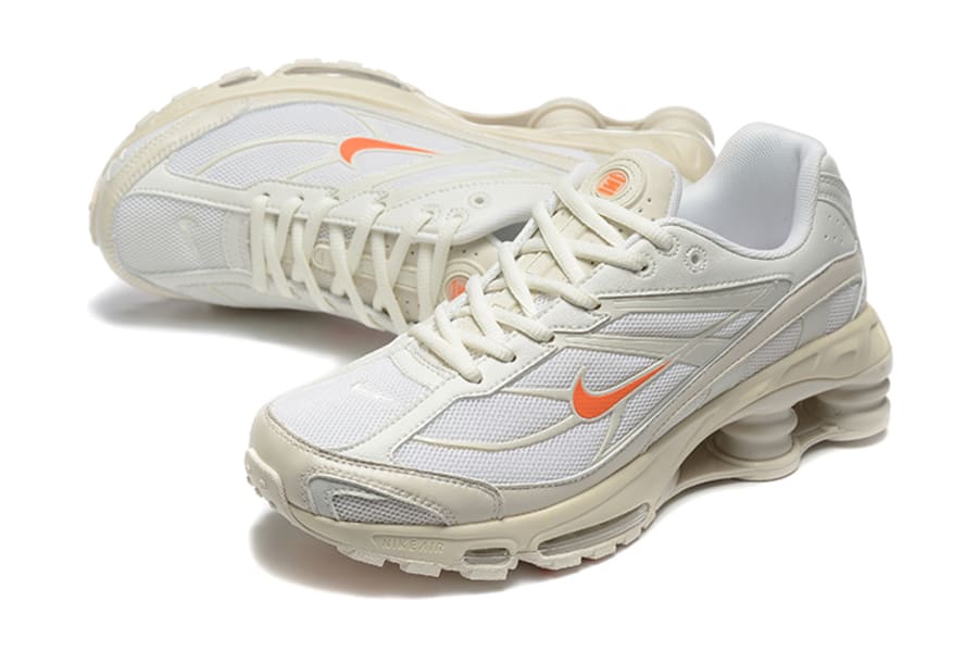 Tênis Nike Shox Ride 2 Light Bone Turf Orange
