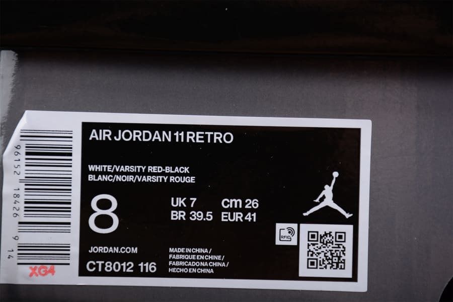 Tênis Air Jordan 11 Retro Cherry