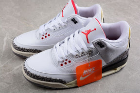 Tênis Air Jordan 3 Retro White Cement Reimagined