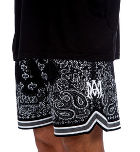 Shorts Amiri Bandana Crochet Basketball
