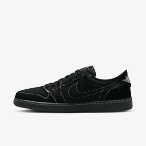 Tênis Air Jordan 1 Low x Travis Scott OG Triple Black