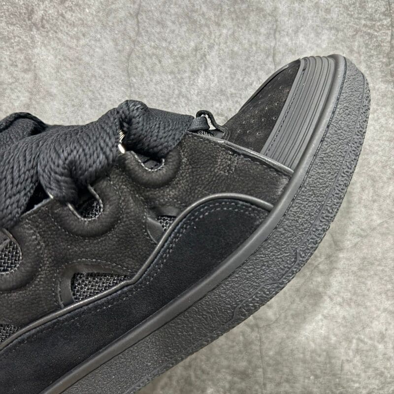 Tênis Lanvin Curb Triple Black
