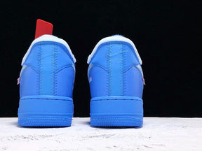 Tênis Nike X Off White Air Force 1 Low University Blue