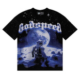 Camiseta Godspeed Save The Moon Black
