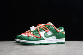 Tênis Nike Dunk Low Off-White Pine Green