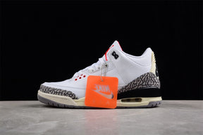 Tênis Air Jordan 3 Retro White Cement Reimagined