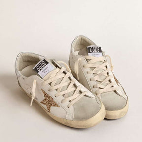 Tênis Golden Goose Super-Star White Star Golden