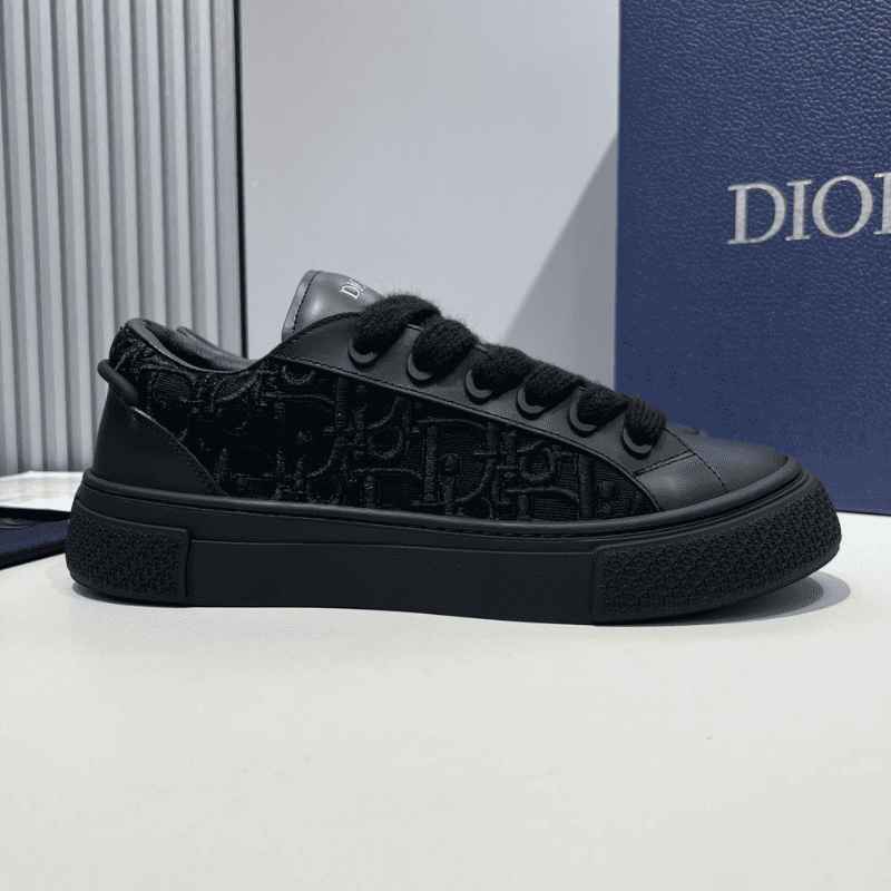 Tênis Dior B33 Oblique Black