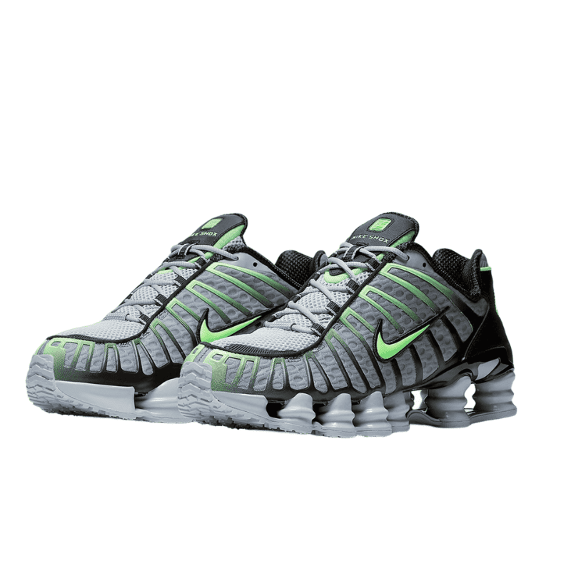 Tênis Nike Shox TL Wolf Grey Lime