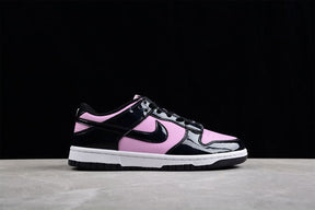 Tênis Nike Dunk Low Black Patent Pink