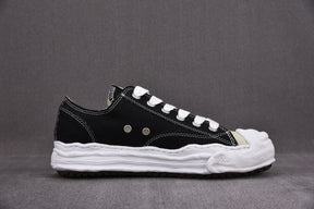 Tênis Maison Mihara Yasuhiro Hank OG Sole Canvas Low Black