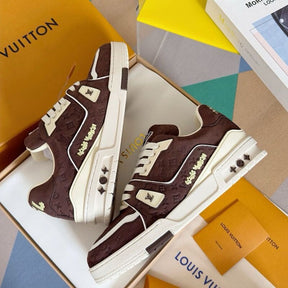 Tênis Louis Vuitton LV Trainer Tyler, the Creator Mocha