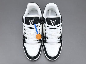 Tênis Louis Vuitton LV Trainer White Black