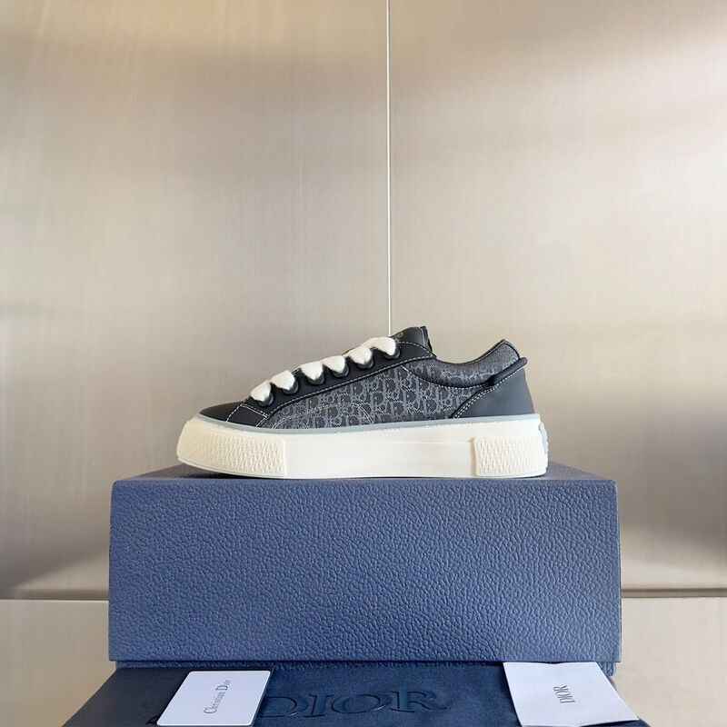 Tênis Dior B33 Black Oblique Jacquard