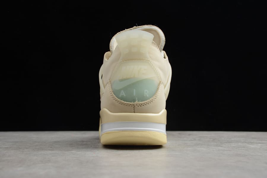 Tênis Air Jordan 4 Retro x Off-White Sail