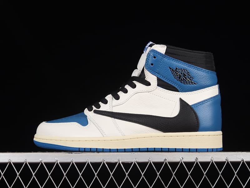 Tênis Air Jordan 1 High Travis Scott x Fragment Design