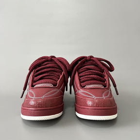 Tênis Louis Vuitton LV Skate Sneaker Bordeaux Red