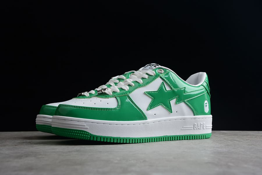 Tênis A Bathing Ape Bape Sta Low Green