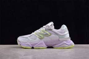 Tênis New Balance 9060 White Silver Metalic Taro