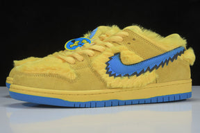 Tênis Nike SB Dunk Low Grateful Dead Bears Opti Yellow