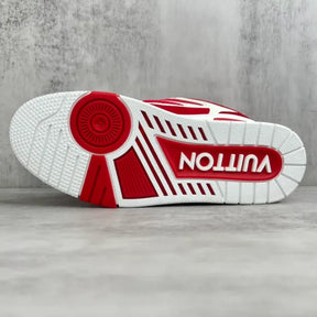 Tênis Louis Vuitton LV Skate Sneaker Red White