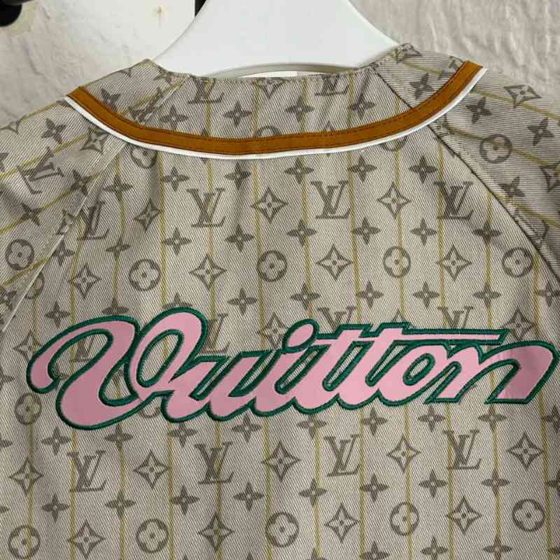 Camisa Louis Vuitton Baseball Wear Beige
